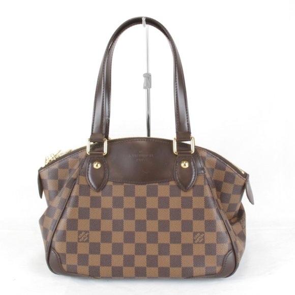 LOUIS VUITTON Verona PM N41117 Handbag in Brown Damier Canvas - Picture 1 of 14